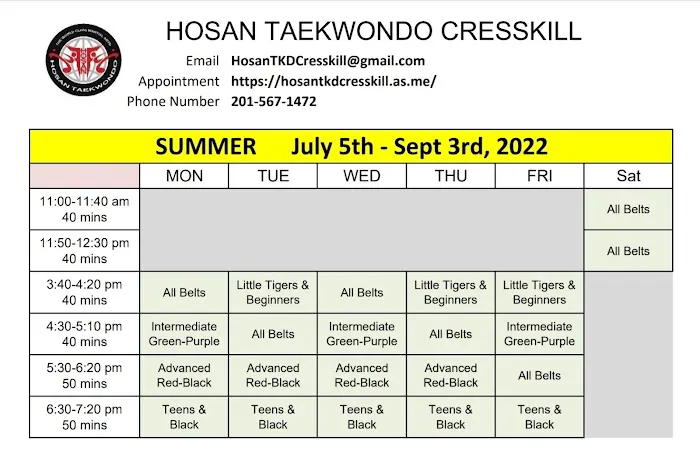 Hosan Taekwondo Cresskill Picture 8
