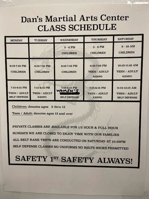 Dan's Martial Arts Center Picture 8