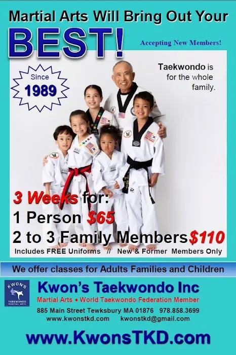 Kwon's Taekwondo Martial Arts Picture 6