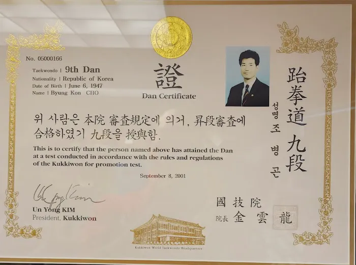 Cho's Black Belt Academy Picture 1