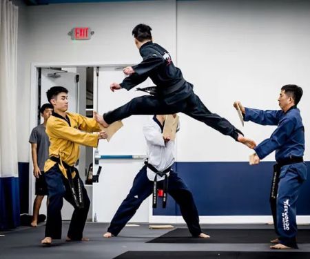 Taekwondo In Action - Fairfax