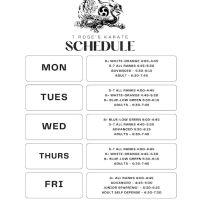 T Rose's Karate School ico