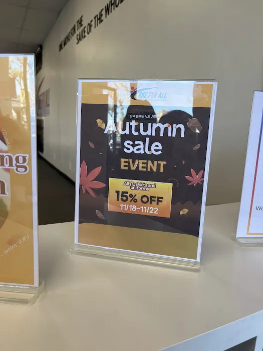 ONE FOR ALL TAEKWONDO Picture 1