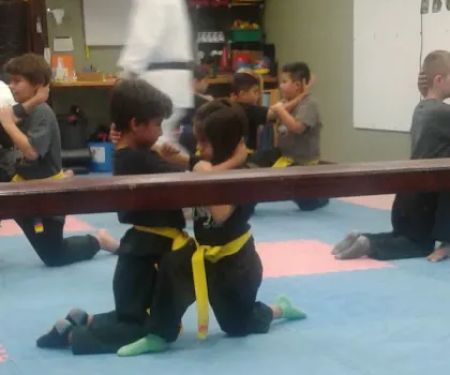 Daniel Taylor Karate Training