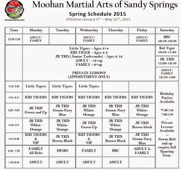 Moohan Martial Arts at SandySprings Picture 8
