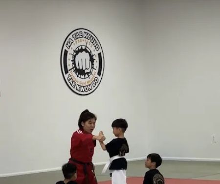 Two Gold Taekwondo