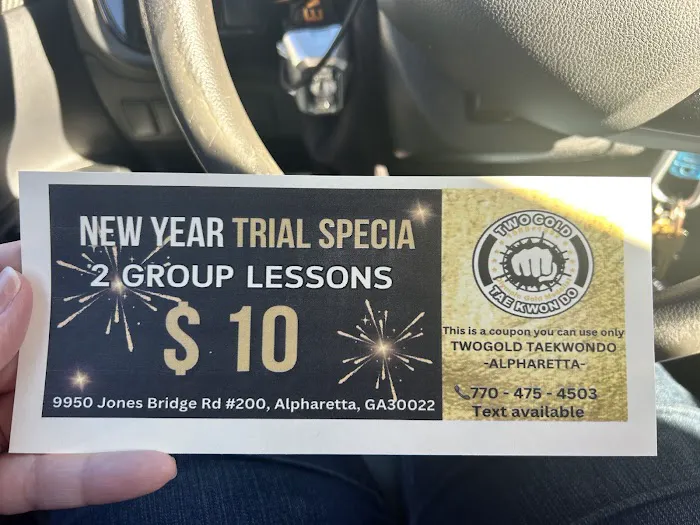 Two Gold Taekwondo Picture 3