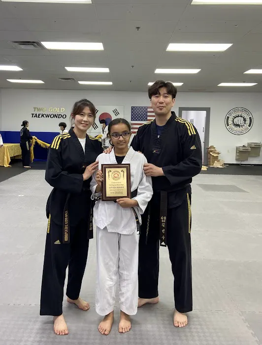 Two Gold Taekwondo Picture 3