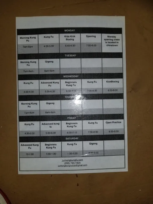 JunHong's Kung Fu Club Picture 7