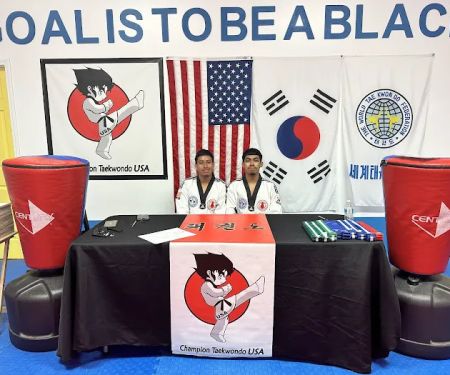 Champion Taekwondo USA Master Mojica