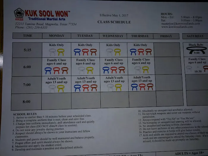 Kuk Sool Won Woodlands Martial Arts Center Picture 4