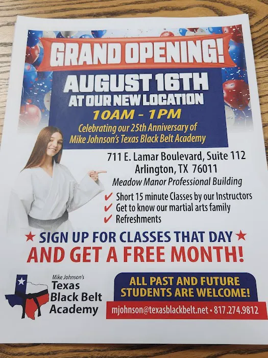 Mike Johnson’s Texas Black Belt Academy Picture 3