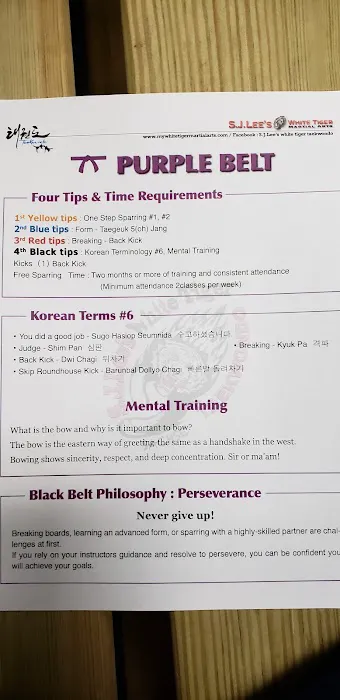 S J Lee's White Tiger Martial Picture 9