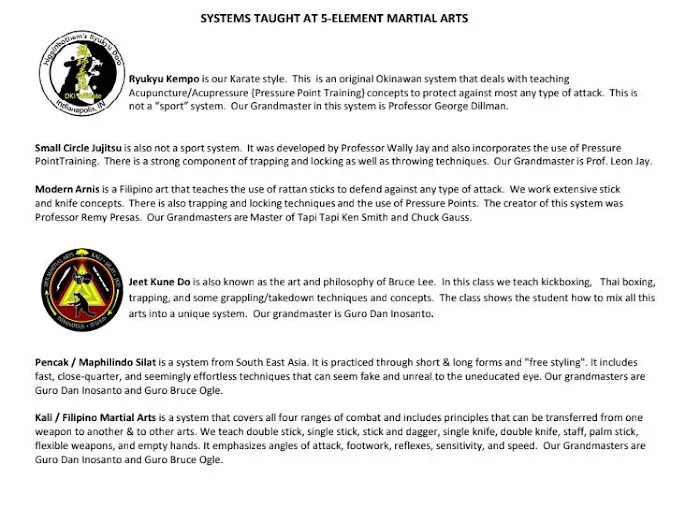 5-Element Martial Arts Picture 5