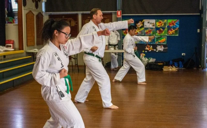 Tae Kwon Do and Teamwork: Learning to Work Together in Class