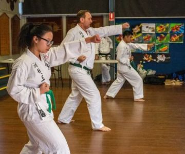 Tae Kwon Do and Teamwork: Learning to Work Together in Class