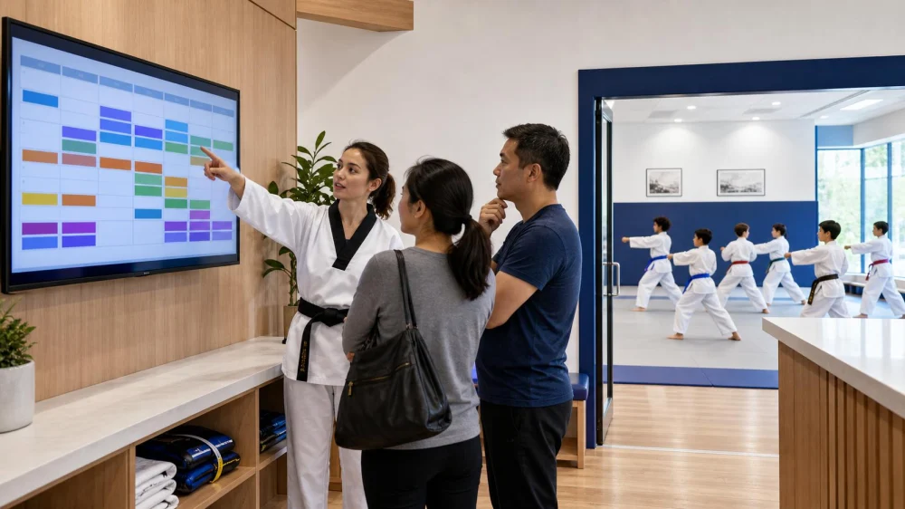 Tae Kwon Do Class Schedule: Choose the Right Session