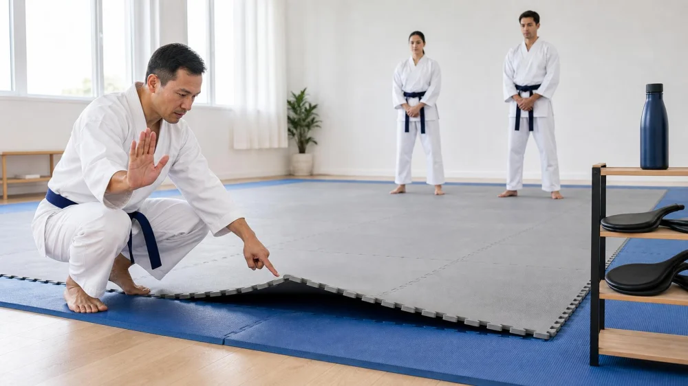 Tae Kwon Do Mat Safety: Check Space and Traction