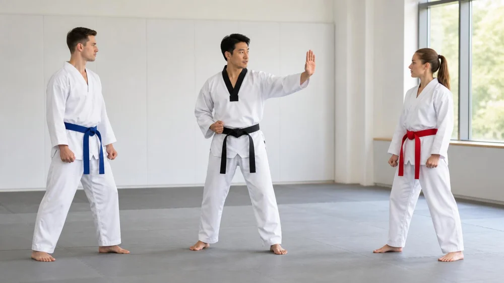 Tae Kwon Do Partner Drills: Set Speed, Target, and Stop