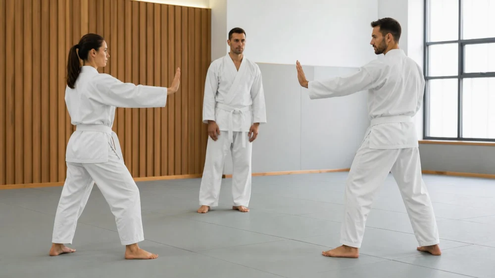 Tae Kwon Do Partner Drills: Agree Contact and Stop Cues