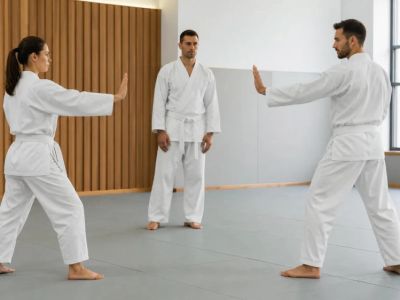 Tae Kwon Do Partner Drills: Agree Contact and Stop Cues