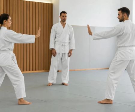Tae Kwon Do Partner Drills: Agree Contact and Stop Cues