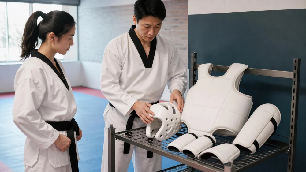 Tae Kwon Do Sparring Gear: Inspect, Air, and Replace