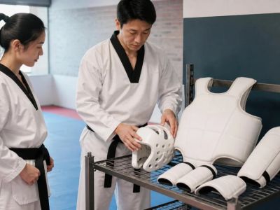 Tae Kwon Do Sparring Gear: Inspect, Air, and Replace