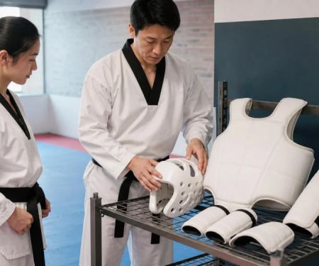 Tae Kwon Do Sparring Gear: Inspect, Air, and Replace
