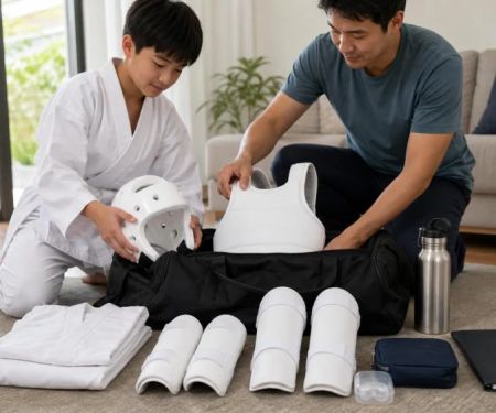 Tae Kwon Do Tournament Bag: Pack, Label, and Recheck