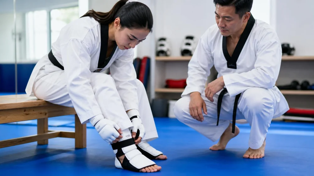 Tae Kwon Do Foot Protector Fit: Toes, Straps, and Grip