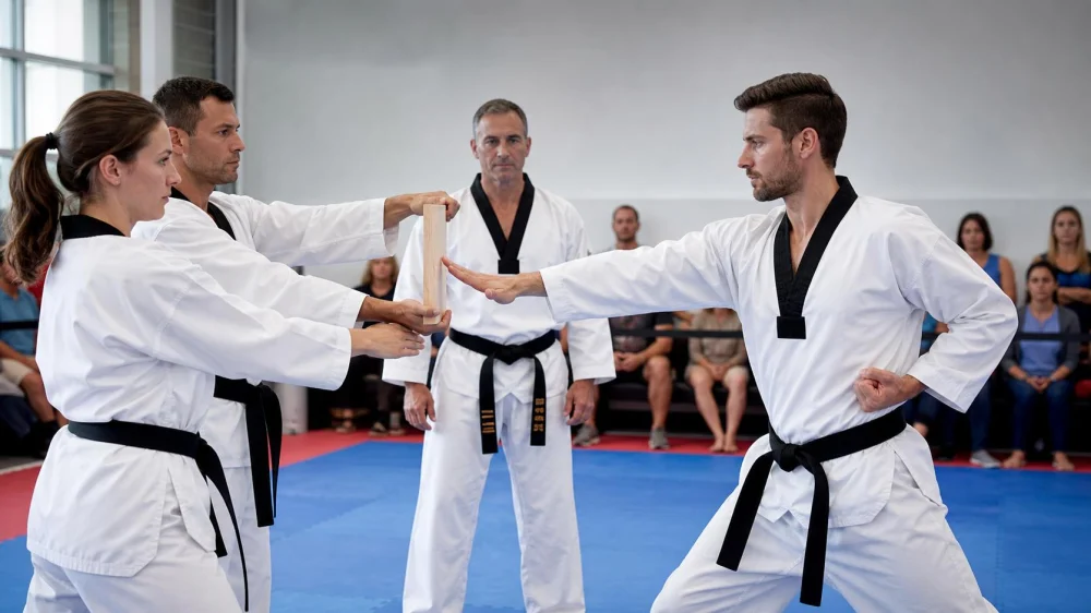 Tae Kwon Do Board Breaking: Confirm Setup and Safety