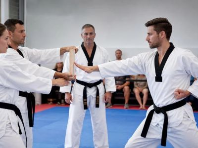 Tae Kwon Do Board Breaking: Confirm Setup and Safety