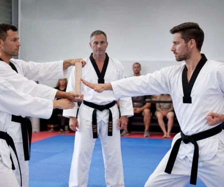 Tae Kwon Do Board Breaking: Confirm Setup and Safety