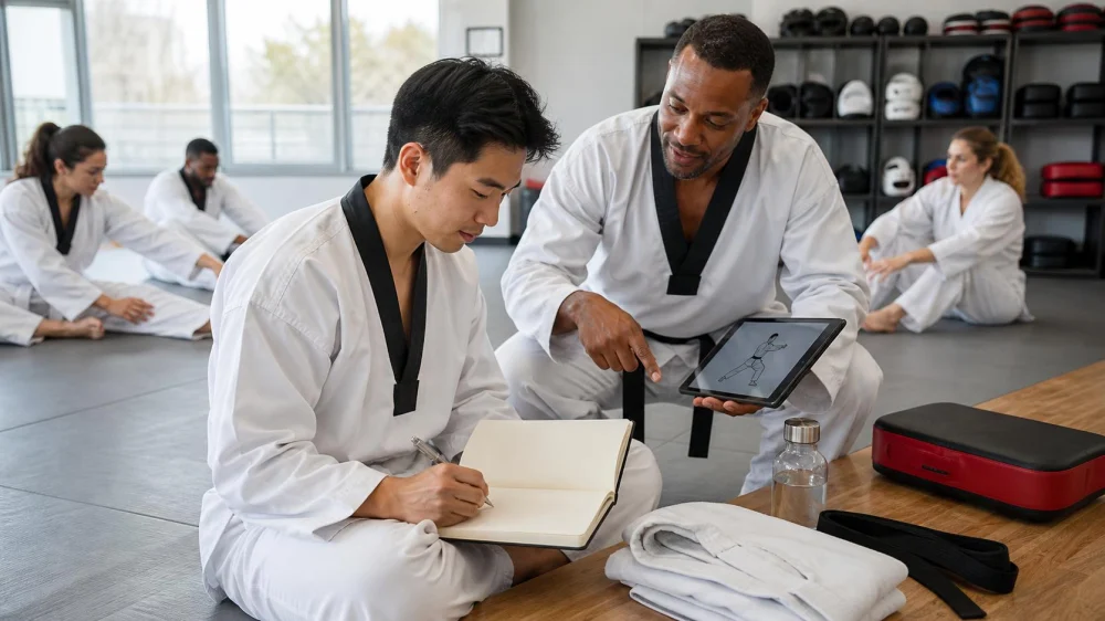 Tae Kwon Do Training Log: Track Drills, Cues, and Recovery