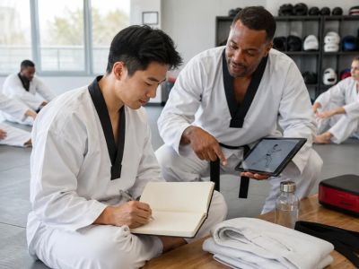 Tae Kwon Do Training Log: Track Drills, Cues, and Recovery