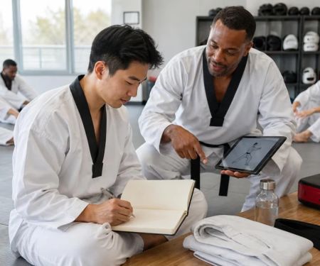 Tae Kwon Do Training Log: Track Drills, Cues, and Recovery