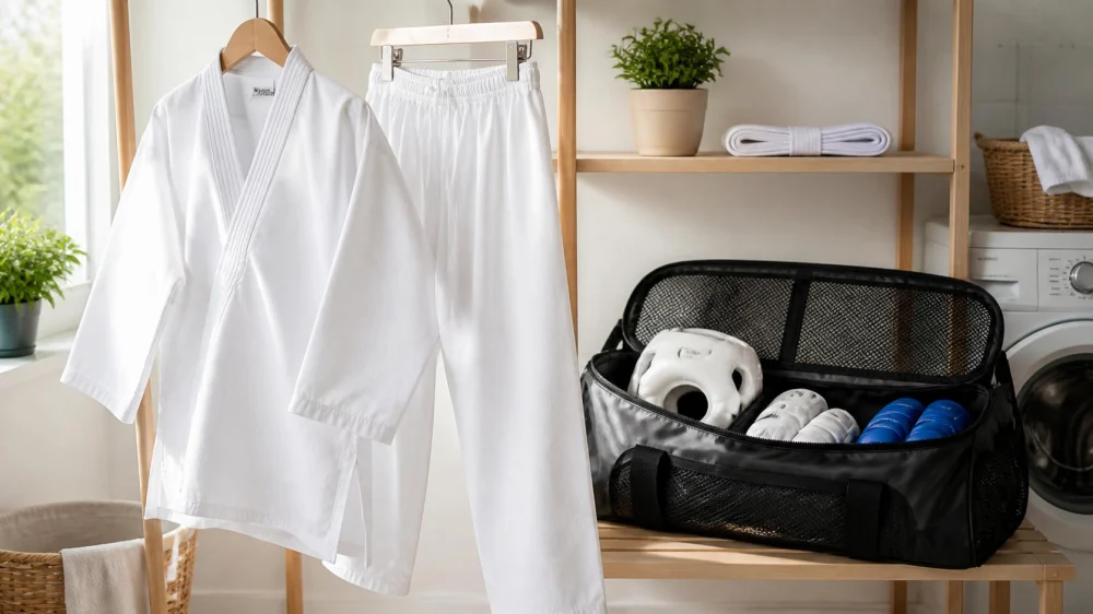 Tae Kwon Do Dobok Care: Wash, Dry, and Pack It for Class