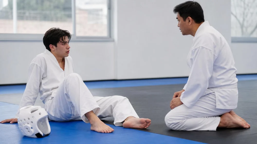 Tae Kwon Do Head Impact: Stop and Check for Concussion