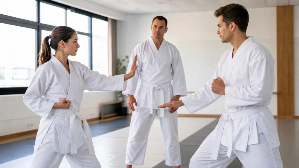 Tae Kwon Do Partner Drill: Agree on Speed and Contact First