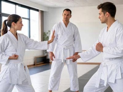 Tae Kwon Do Partner Drill: Agree on Speed and Contact First