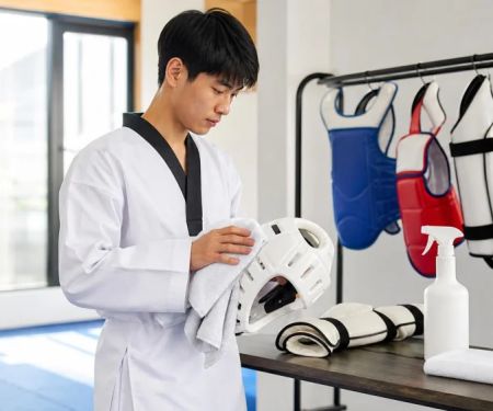 Tae Kwon Do Sparring Gear Hygiene: Clean, Dry, and Store It