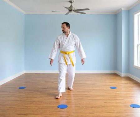 Home Tae Kwon Do Poomsae Practice: Map the Space Before You Move