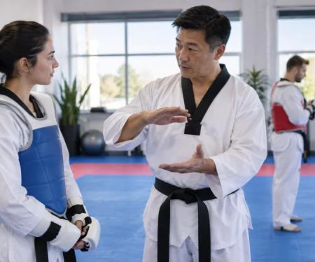 Taekwondo Class Partner Drill Plan: Roles, Signals, and Space