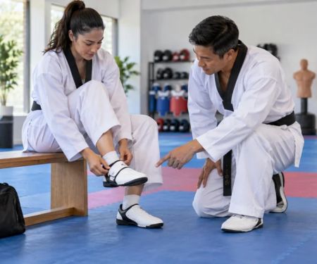 Taekwondo Class Footwear Check: Fit, Grip, and Surface Conditions
