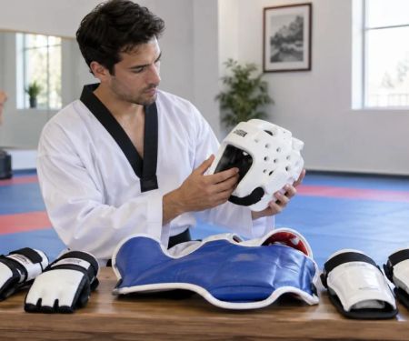 Taekwondo Sparring Gear: Fit, Damage, and Hygiene