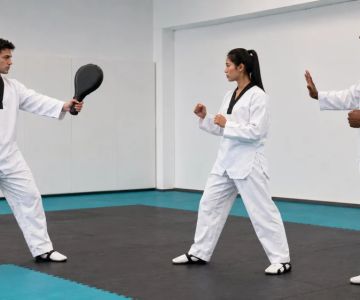 Tae Kwon Do Hand Target Drill: Set Height and Distance