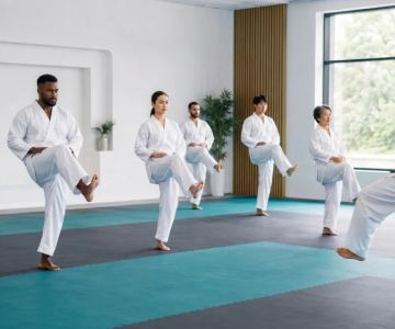 Tae Kwon Do Class Warm-Up: Build Range Gradually