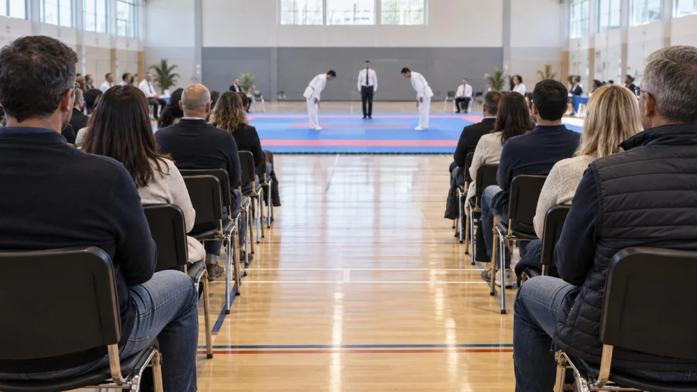 Tae Kwon Do Tournament Spectator: Seating and Courtesy