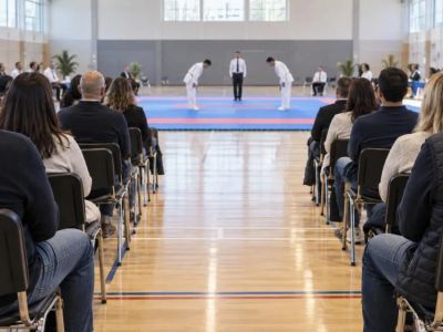 Tae Kwon Do Tournament Spectator: Seating and Courtesy